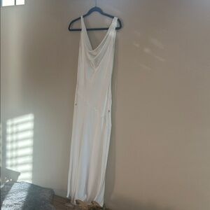 Elegant White Maxi Dress